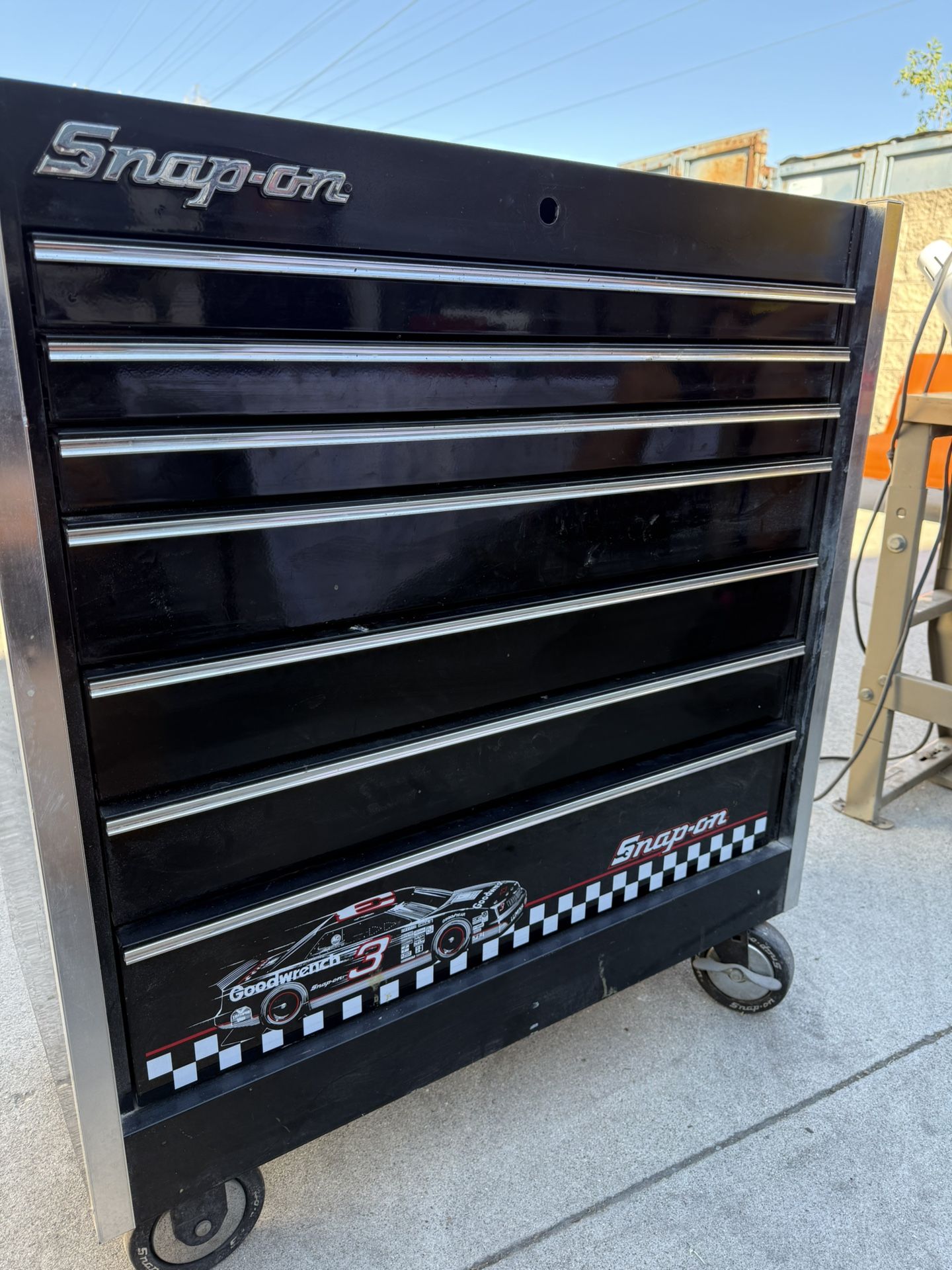 Snap On Dale Earnhardt Limited Edition Rolling Took Box