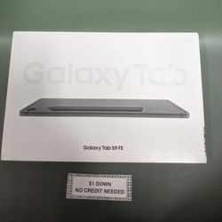 Samsung Galaxy Tab S9 FE Wifi Brand New 128gb 6gb Ram - 5 Dollars Down No Credit Needed! 