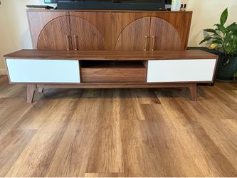 Envision 70” Media Console Wood TV Stand