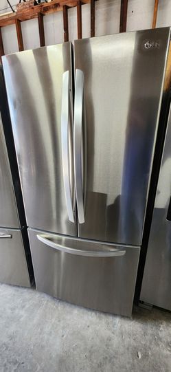 LG Refrigerator, 33wide , Stainless Steel