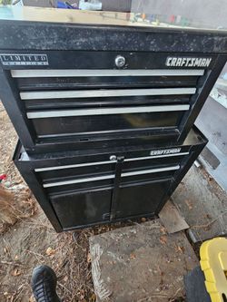 Craftsman limited edition black rolling tool box