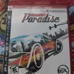 Burnout Paradise Playstation 3/PS3 (Read Description)