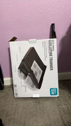 Guillotine trimmer