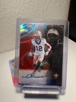 Chris Olave Topps Ice Certified Autograph /25