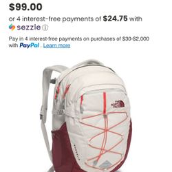 North Face Back Pack Bag Travel Outdoor 