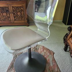 Mid Century Lucite Chair 
