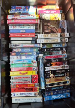 VHS tapes