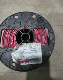 Wire 12 Gauge wire , 1 Conductors, Stranded Copper Red Wire , 500 ft , THHN (NEW) #12 wire