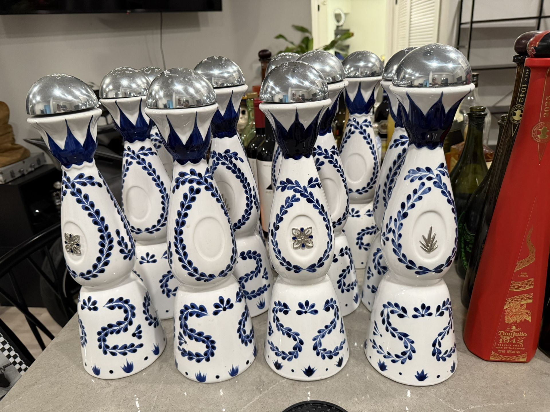 Empty Clase Azul Bottles 