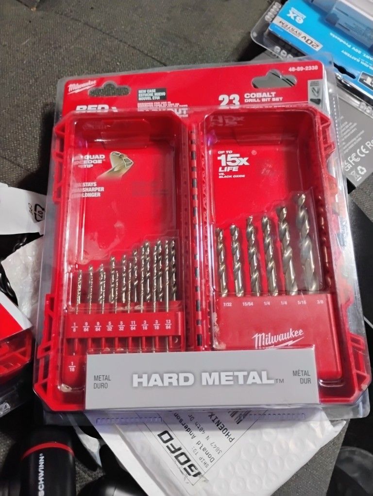 3 Sets Of Milwaukee Tools