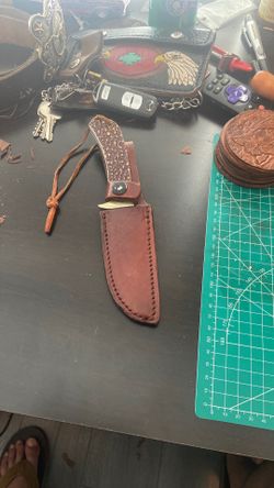 Customizable Leather Knife Sheaths