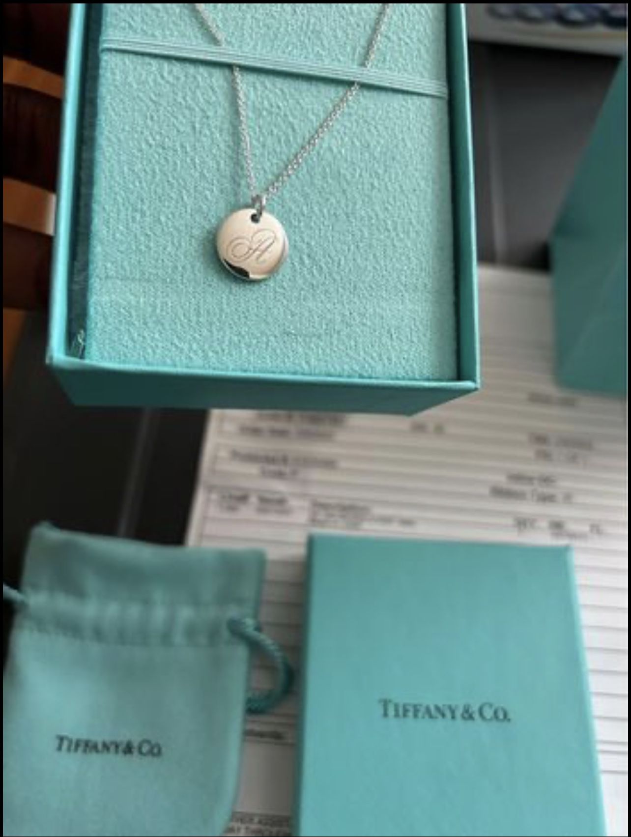 Tiffany & Co silver Chain. 