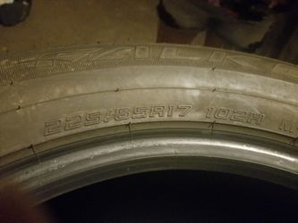 4 Brand new tires size 225/65R17