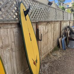 6’9 1973 Model Single Fin Surfboard 