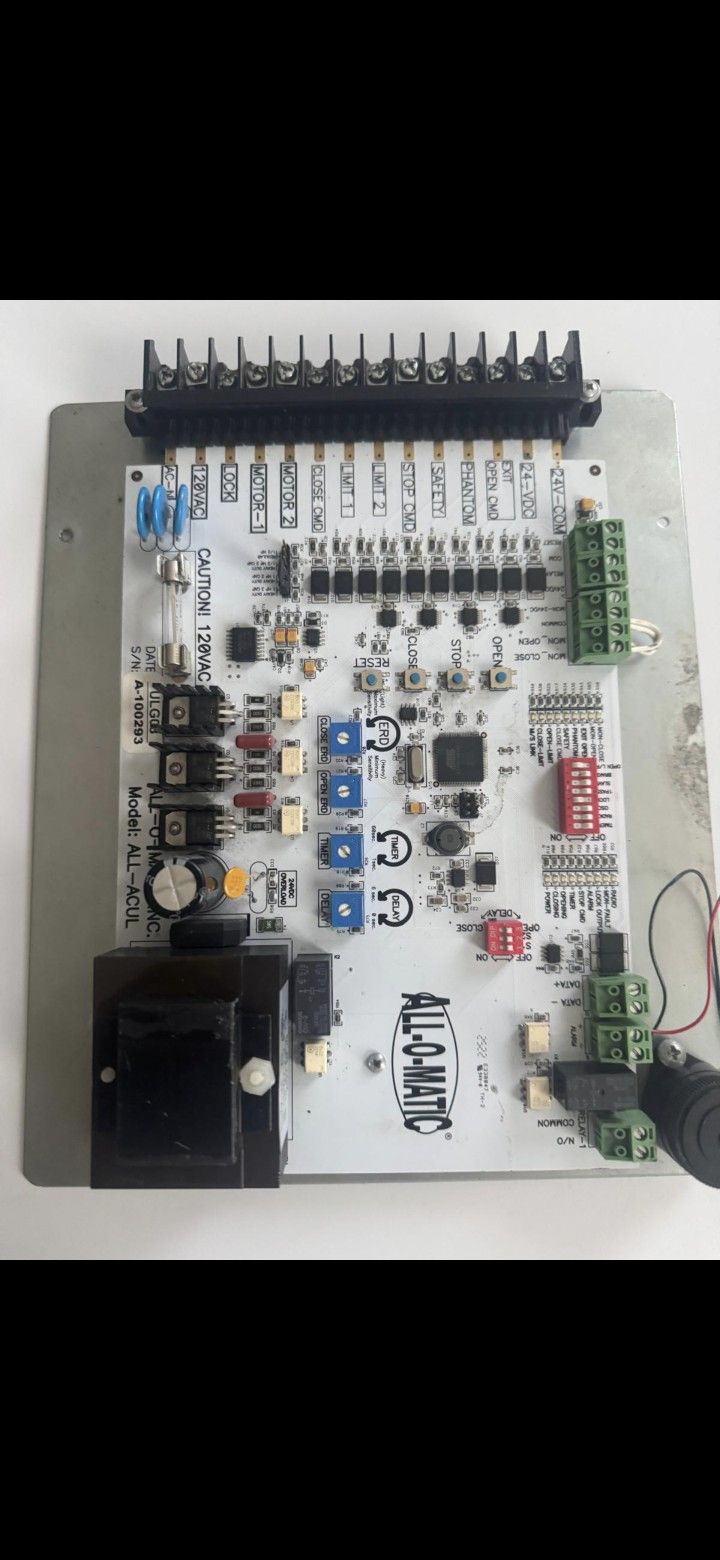 Allomatic Ac UL circuit Board.