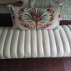 Flamingo Lumbar Pillow