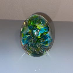 Egg Oval Paperweight 