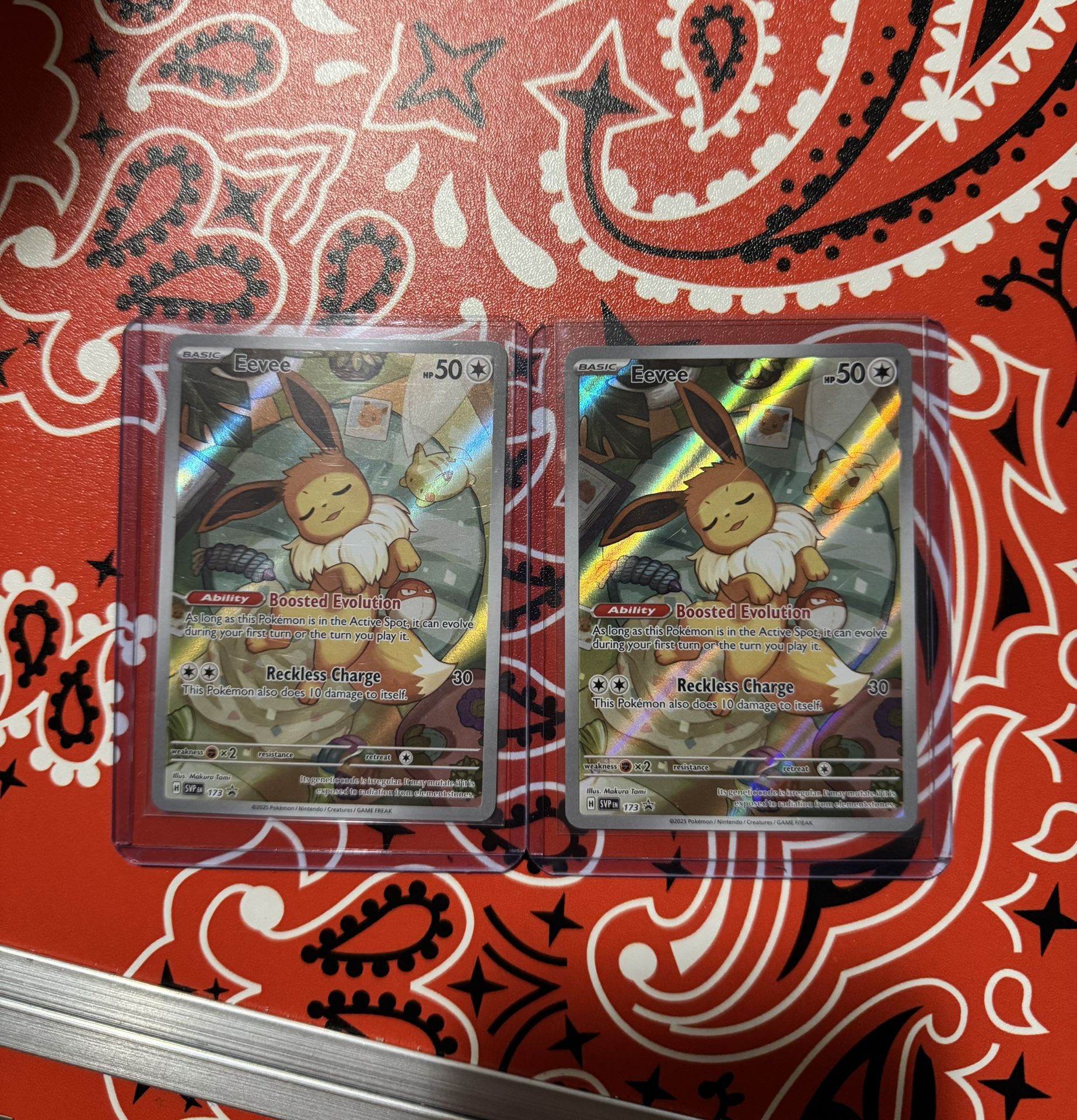 Pokemon Eevee - 173 - SV: Scarlet & Violet Promo Cards (SVP) X2