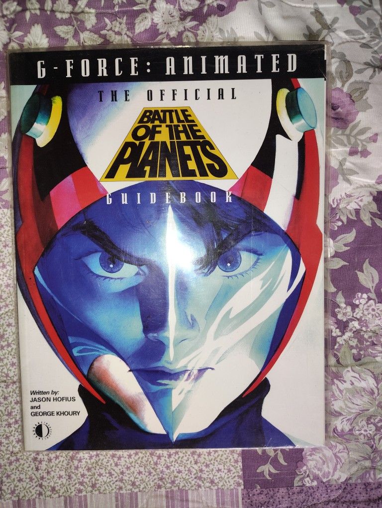 G Force Animated,The Official,The Official Guide Book Battle Of The Planets