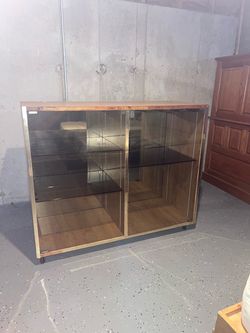 FREE glass display case