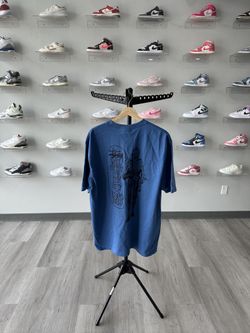 Brand New Stussy Well Suited Tee Blue Multiple Sizes