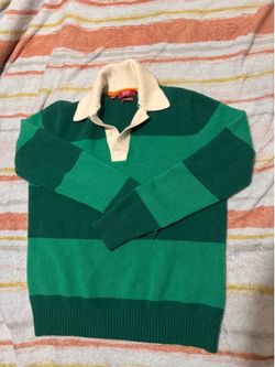 100% cashmere button up