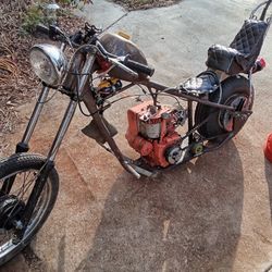 3/4 Adult Mini Chopper With Vintage Tecumseh 10hp Motor