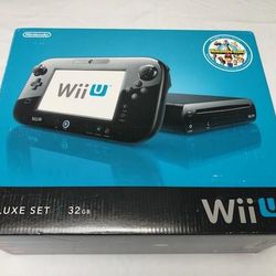 Brand New Unused Wii U Deluxe Set