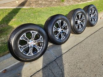 18" GMC YUKON WHEELS AND TIRES 