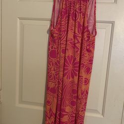 NWT Trina Turk Pink Dress Size Medium Retail $140