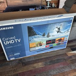 Samsung 65” Curve TV & Wall Mount