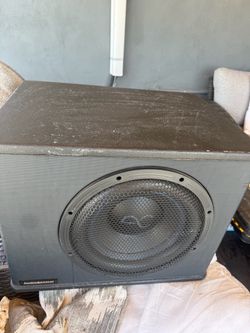 12 inch subwoofer