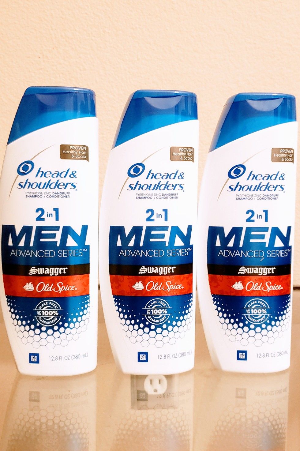 (3) Head & Shoulders Swagger Old Spice 2in1 Shampoo 12.8 oz - $10 For All FIRM