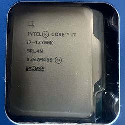 Intel Core I7 12700k