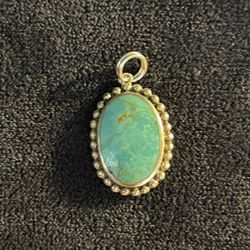 925 Turquoise Pendent 