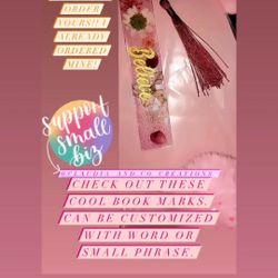 Resin Custom Bookmarks