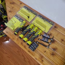 Ryobi (4 Tool/4 Battery) 4V Clearance Lot