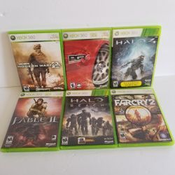 Xbox 360 Games Tested&Working Completed With Manual $10 Each ***Available Today****