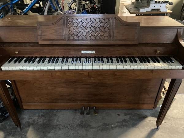 Baldwin Piano (brown) Negotiable