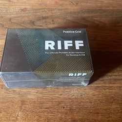 Positive Grid RIFF Guitar Interface (new)