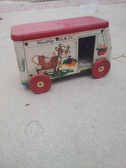 Antique Milk Truck 1954