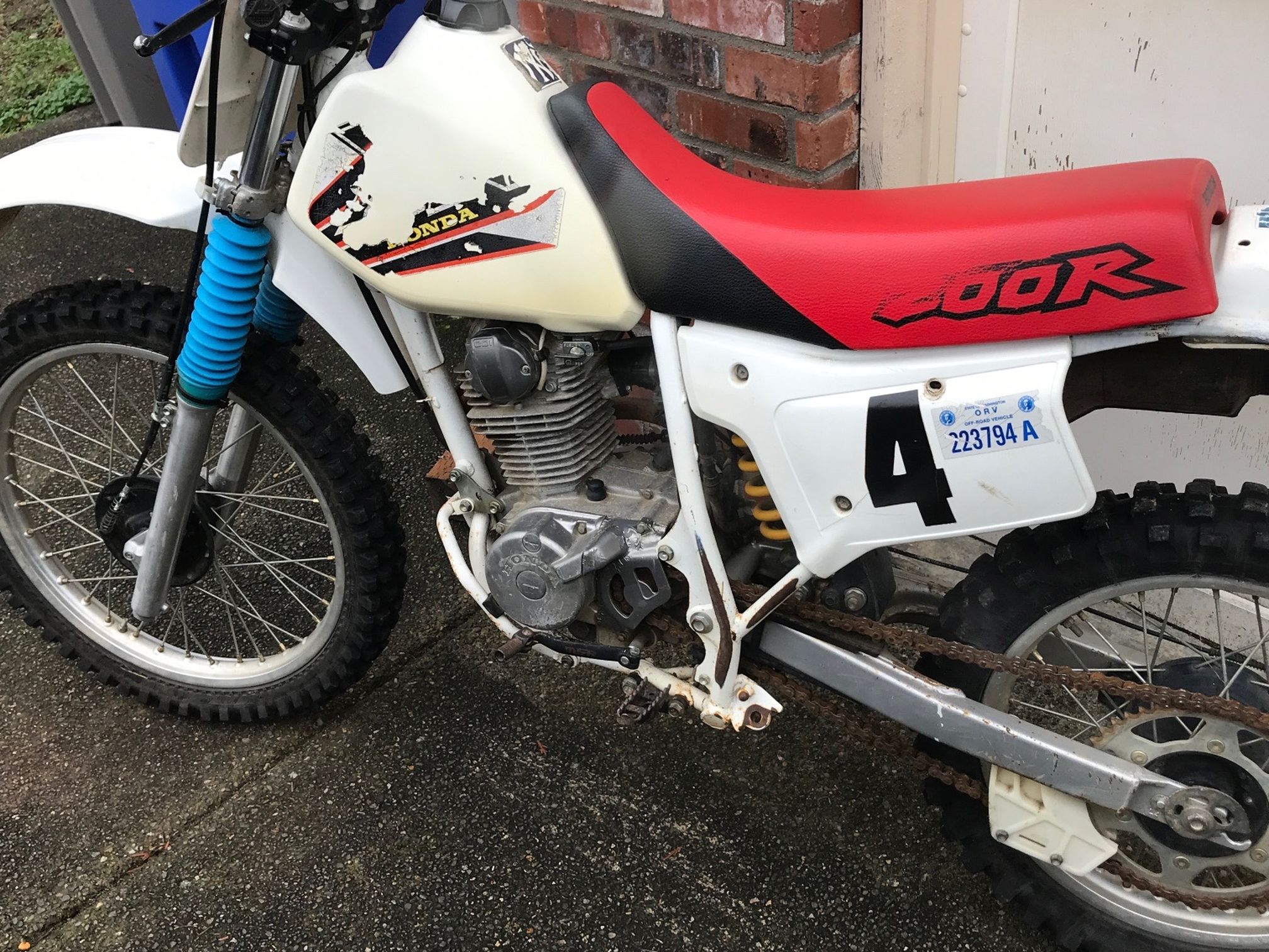 1998 Honda XR200R W/ TITLE