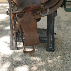 Western Saddle Silla Vaquero, Size 15