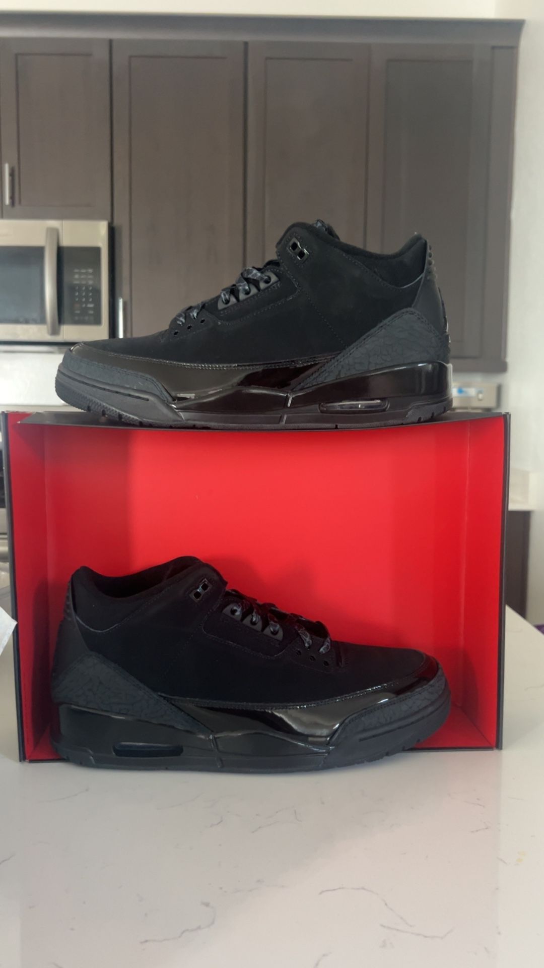 Air Jordan 3 Black Cat 2025 Mens Size 12