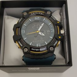 Activa X Invicta Digital Mens Watch - 58 mm Teal Blue ACW8089 - 004 New In Box