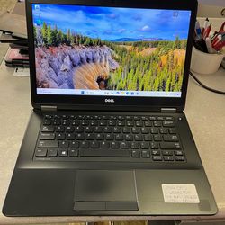 Dell latitude E5470 (contact info removed) GHZ 8GB RAM  128GB SSD Wind 11 Pro