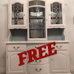 FREE Antique China Cabinet 