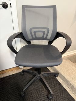 Brand New Grey/Black Mesh Back Height Adjustable Reclining Ergonomic Office Chair