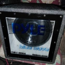 Pyle Subwoofer In  Bandpath Box $55bo