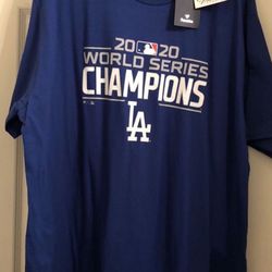 NEW LOS ANGELES DODGERS WORLD SERIES T-SHIRT